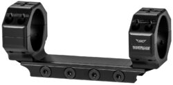 Warne 7814M Precision Mount Scope Mount/Ring Combo Black Anodized 30mm 0 MOA