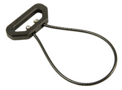 Blue Force Gear UWL325BK Universal Wire Loop  Anodized Black 6061-T6 Aluminum 3.25"