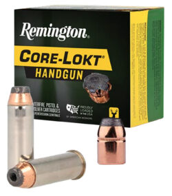 Remington Ammunition R20228 Core-Lokt Handgun 44RemMag 240gr Jacketed Hollow Point 20 Per Box/10 Case