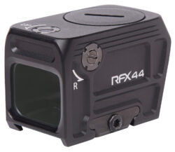 Viridian 9810113 RFX44  Black Anodized 1 x 21 x 16.5mm 5 MOA Green Dot ACRO/Picatinny High Mount