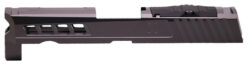 True Precision Inc TPP32CSBCRMR Axiom Optic Cut Slide Fits Sig P320 Black DLC Anodized 416R Stainless Steel