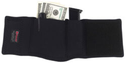 Galco CAS Ankle Safe  Fits Springfield SA-35 13" Hook & Loop Mount Black Neoprene