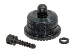 Outdoor Connection TSC79520 Magazine Tube Cap  Shotgun Black Remington 20 Gauge Steel