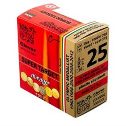 MIRAGE ST SPORTING T1 12GA 2-3/4'' 1-1/8OZ #7.5 SHOT 250/CASE