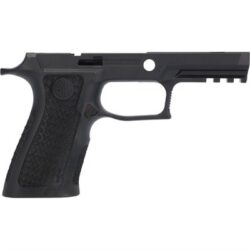 LXG GRIP MODULE LASER ENGRAVED  P320XCARRY 3.9'' 9/40/357 BLK