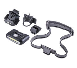 Nextorch   Hat Clip Light Black 170 Lumens Cap/Headwear