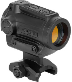 Holosun AROMRSGR   Black 1x 2 MOA Green Dot/65 MOA Circle Reticle